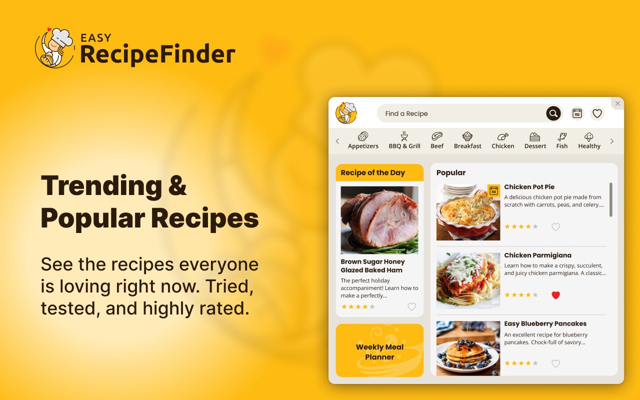Easy Recipe Finder
