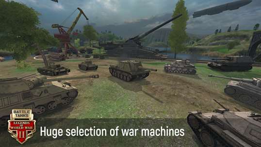 Battle Tanks: Legends of World War II 3D Tank Games screenshot 6