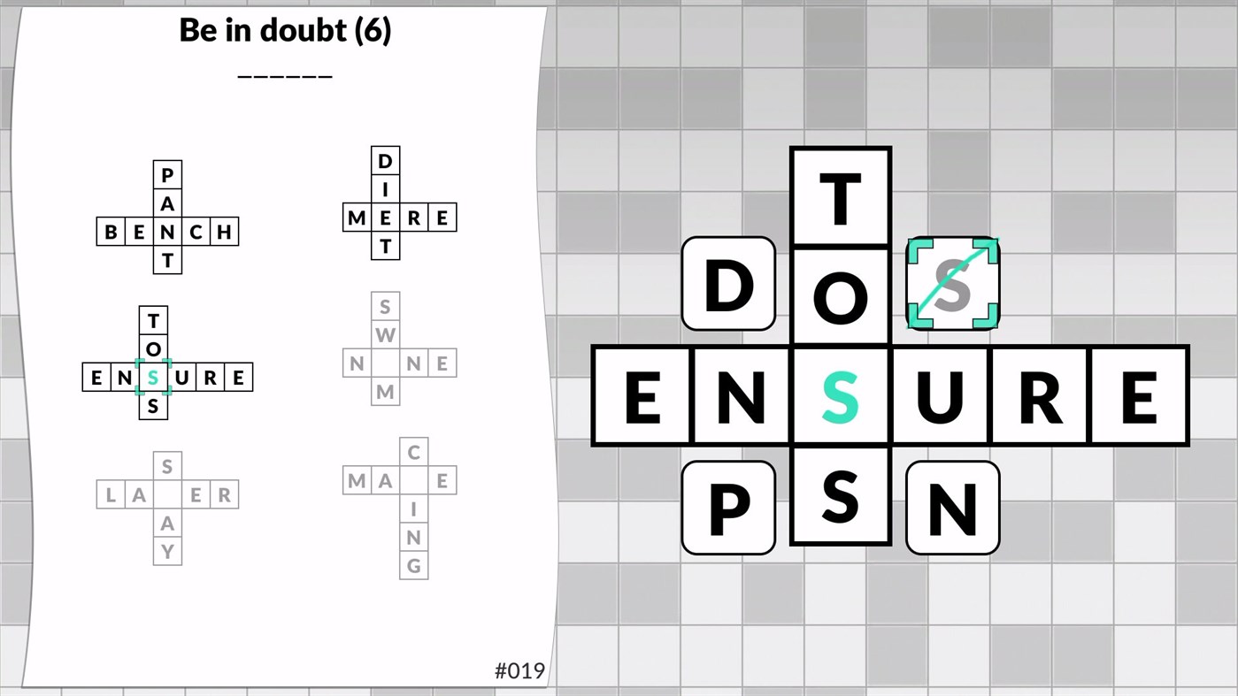 #2. Crossovers by POWGI (Xbox) By: Lightwood Games