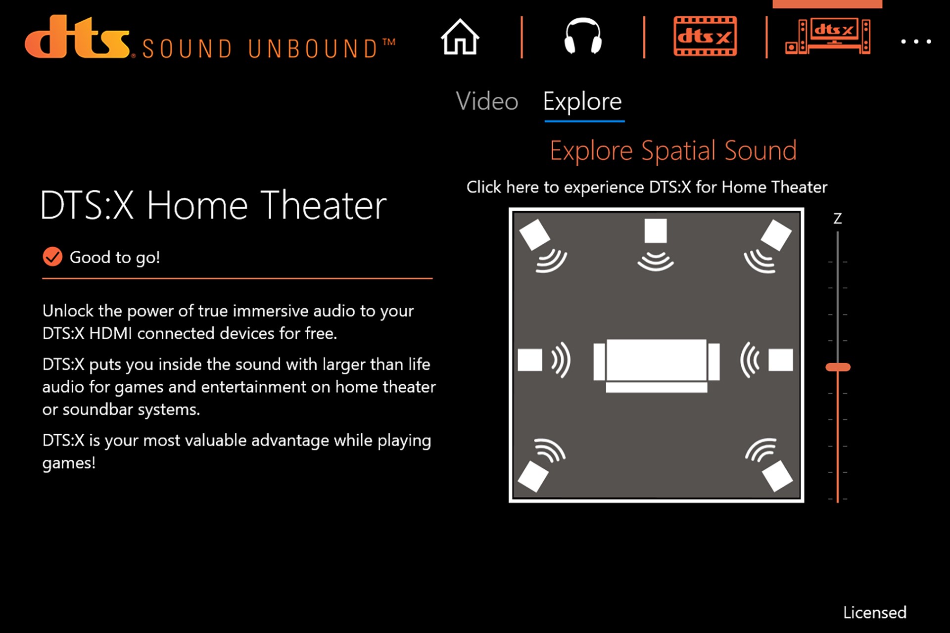 dts unbound xbox one