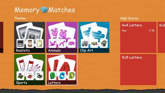 Memory Matches screenshot 3