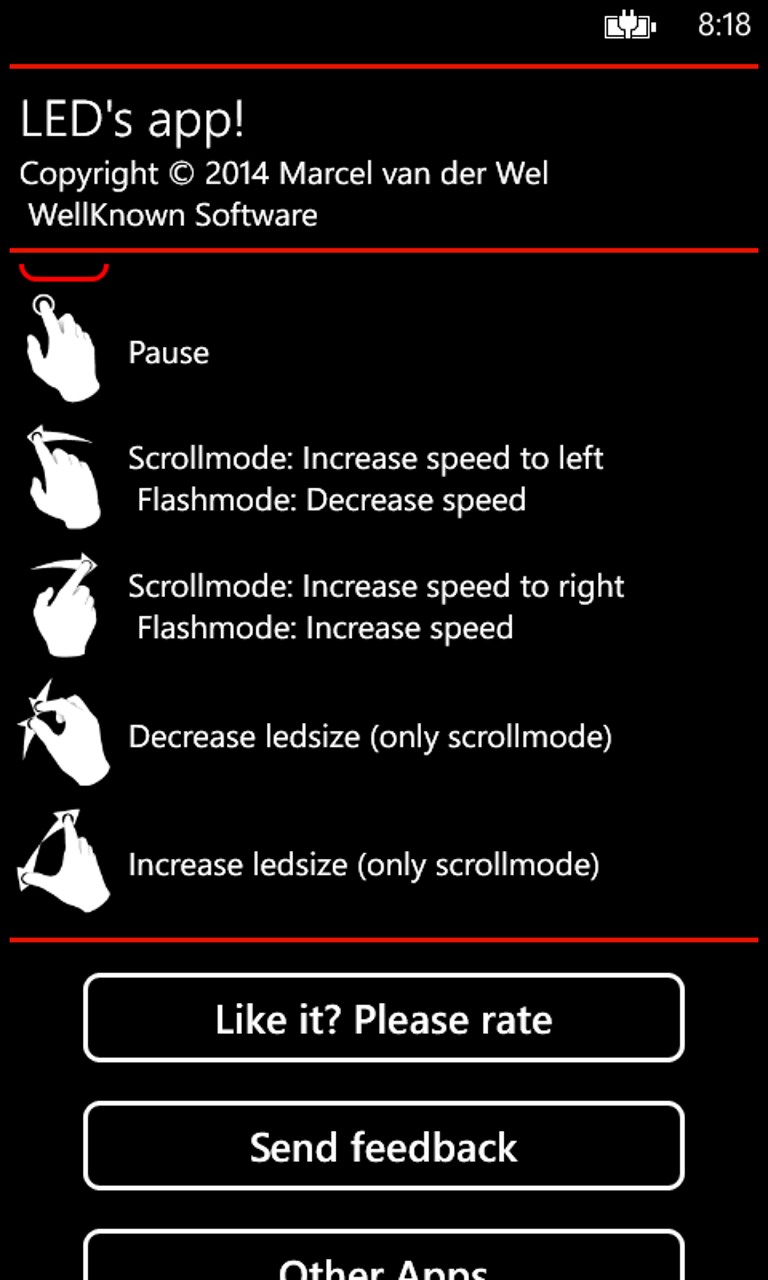 LED's App! for Windows 10