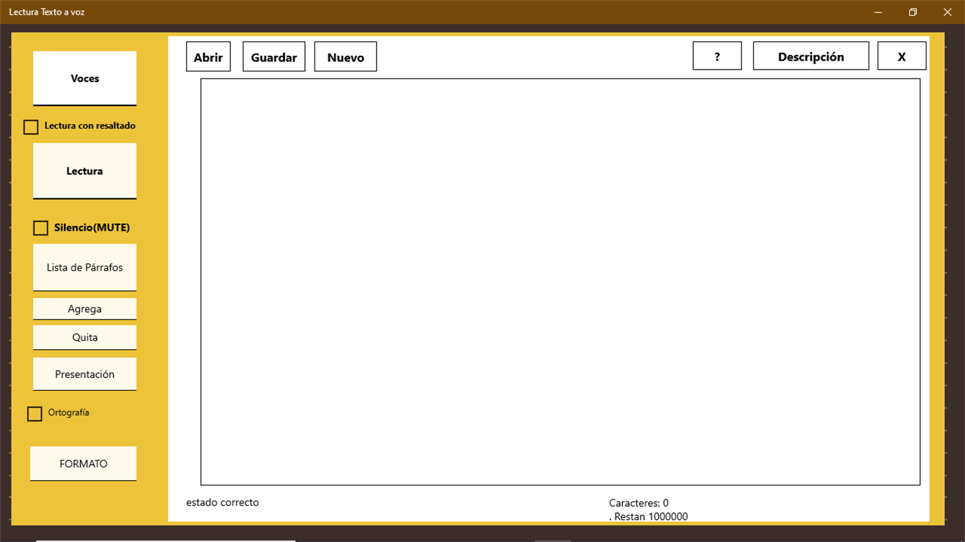 #2. Lectura. Texto a voz (Windows) By: RGIORDA