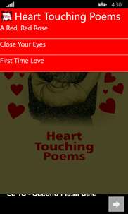 Heart Touching Poems screenshot 6