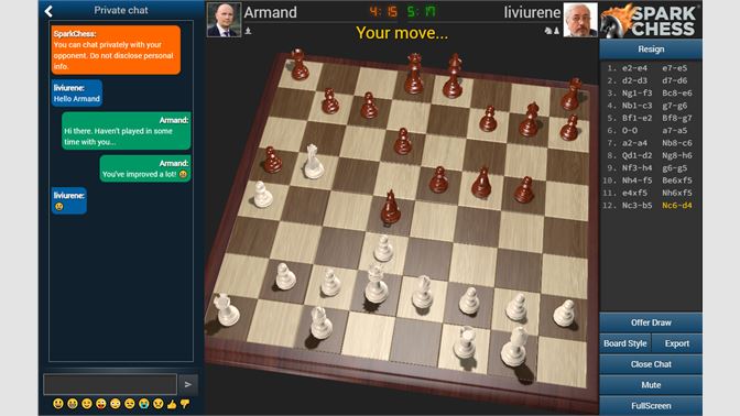 With chat online chess Play chess