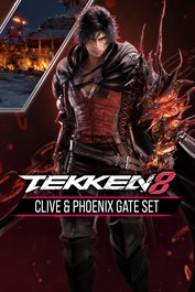 TEKKEN 8 - Conjunto de colaboración de Clive Rosfield y PHOENIX GATE (FINAL FANTASY XVI)