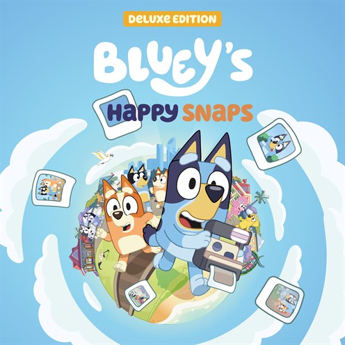 Box shot of Bluey's Happy Snaps: Deluxe Edition