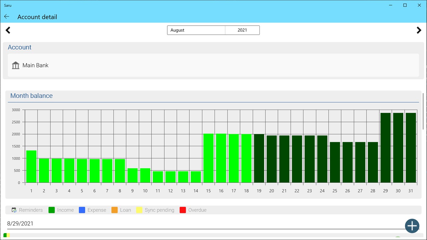 #4. Saru - Money and expenses (Windows) By: DRossoft