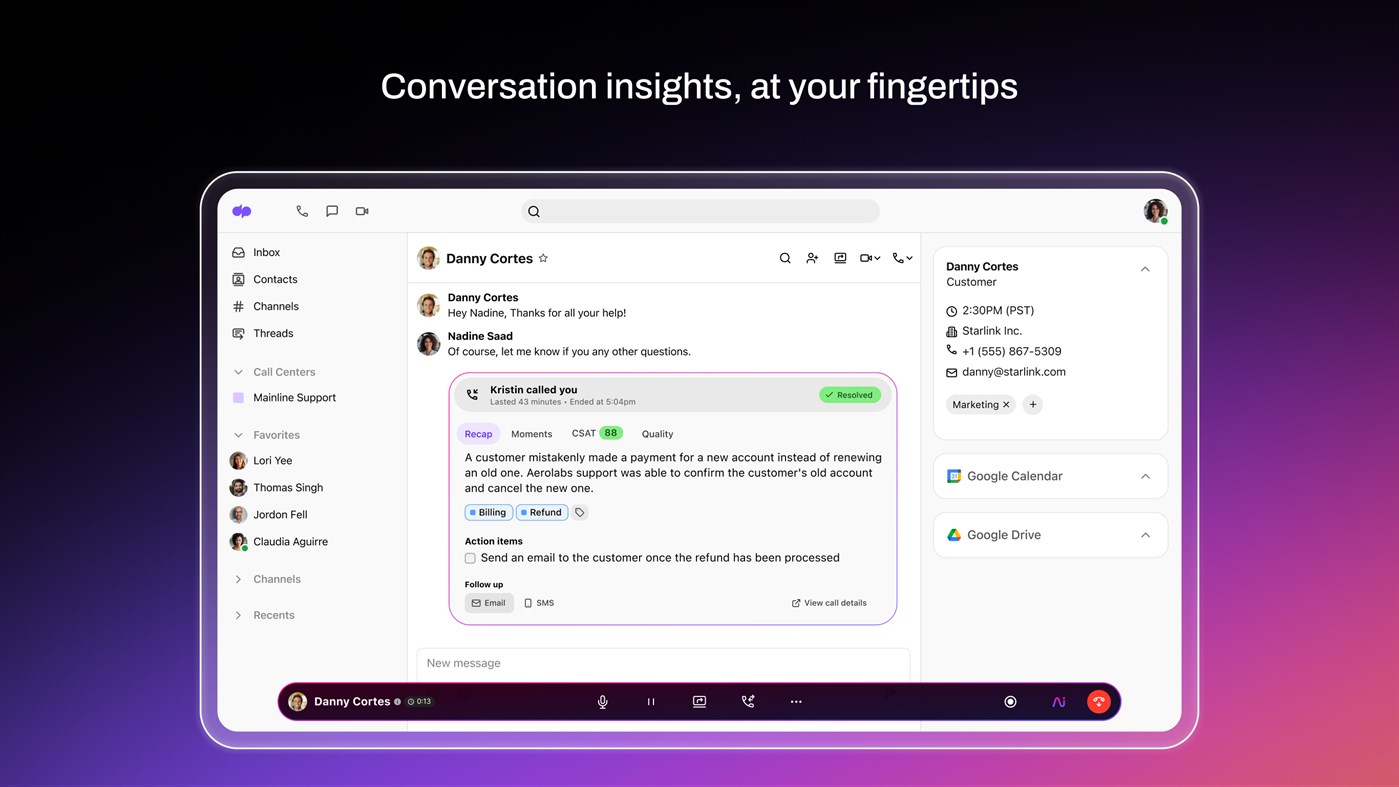 #2. Dialpad (Windows) بواسطة: Dialpad Inc.