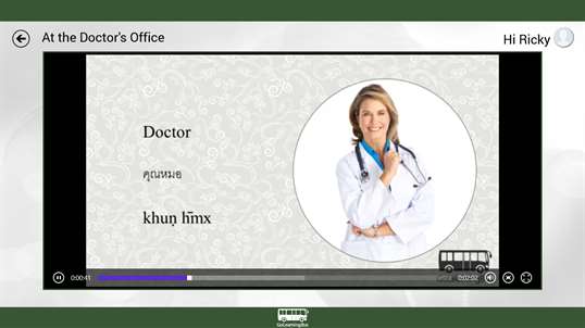 Learn Thai via videos by GoLearningBus screenshot 5