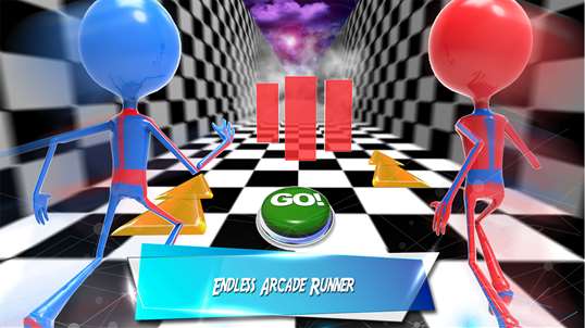 Stick Brothers - Endless Arcade Runner Game screenshot 1