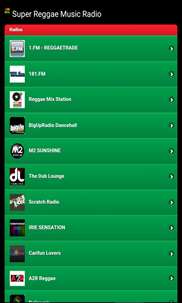Super Reggae Music Radio screenshot 1