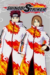 NTBSS: Manteau Shinobi Striker blanc (unisexe)