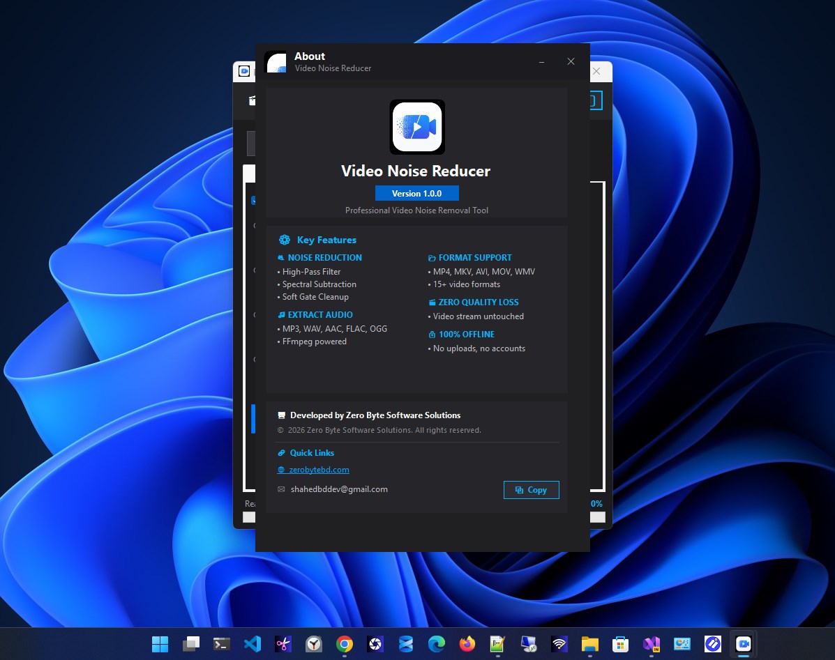 Video Noise Reducer - Windows に無料でダウンロードしてインストール