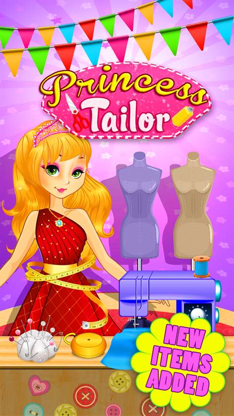 Princess Tailor - Girls Makeover Design Shop Screenshots 1