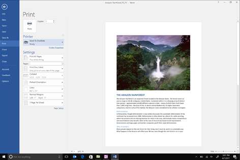 Send to OneNote Screenshots 1