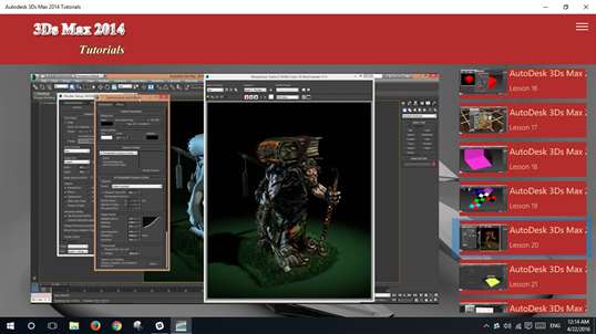 Autodesk 3Ds Max 2014 Tutorials screenshot 2