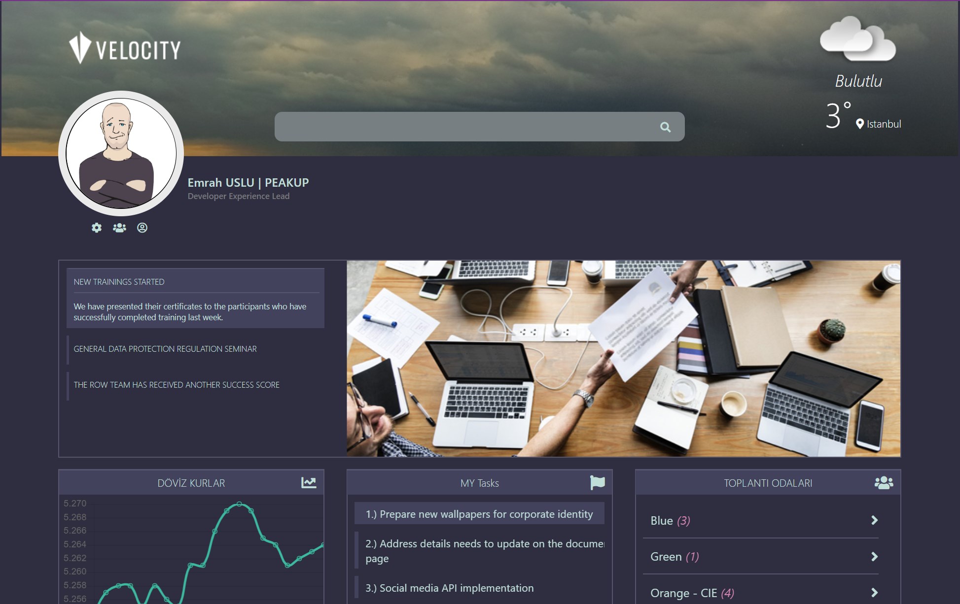 Snapshot 3 of VELOCITY - Employee Experience Platform