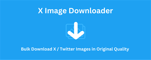 X Image Downloader - Save HD Images from Twitter marquee promo image