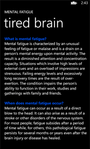 Mental fatigue screenshot 7
