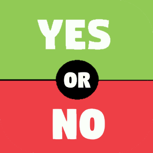 Simple Yes or No - Microsoft Apps