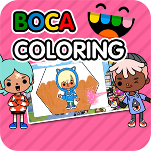 Boca Girls Coloring Book