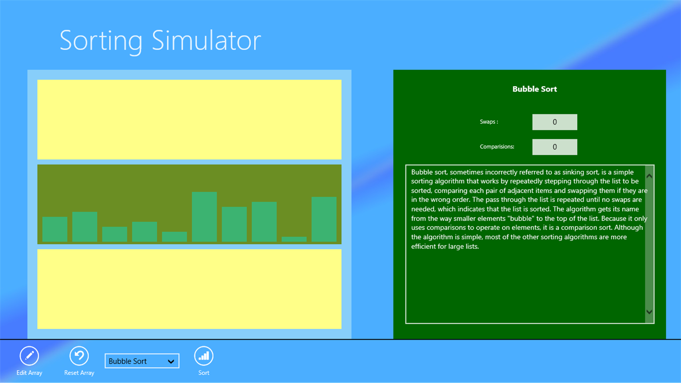 #2. Sorting Simulator (Windows) Podle: SanjayT