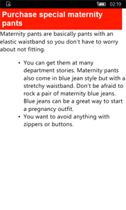How to Dress when Pregnant screenshot 6