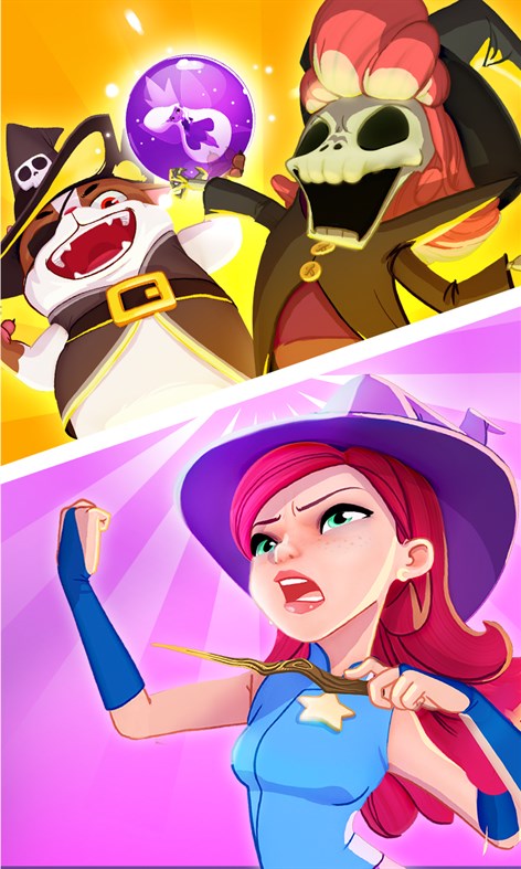 #2. Bubble Witch 3 Saga (Windows) Door: king.com