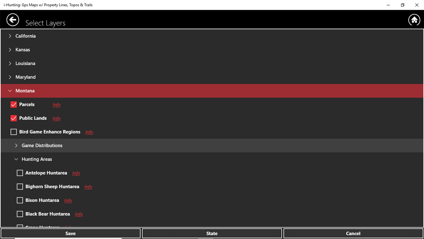 #2. i-Hunting: Gps Maps w/ Property Lines, Topos & Trails (Windows) By: Bist LLC