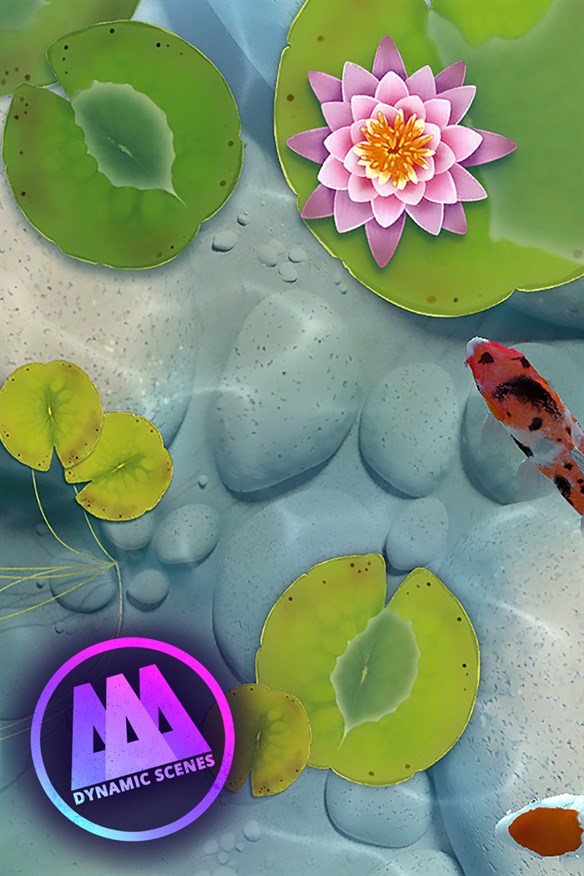 AAA Dynamic Scenes - Koi Fish Pond Dynamic Scene Xbox Series X|S and Xbox One cover art