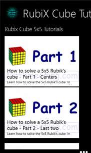 RubiX Cube Tutorials screenshot 6