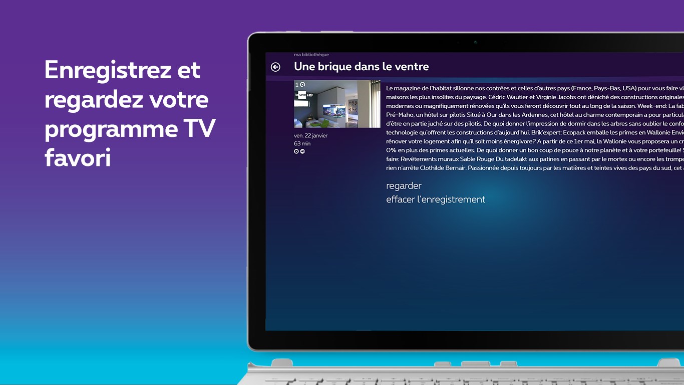belgacom tv partout pc