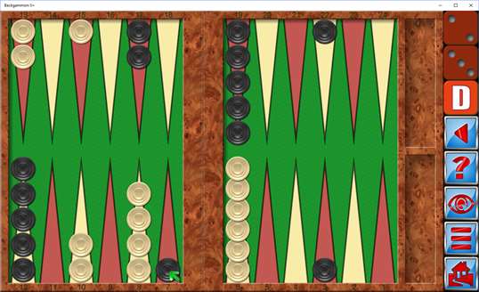 Backgammon V screenshot 1