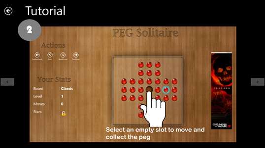 Peg Solitaire HD screenshot 3