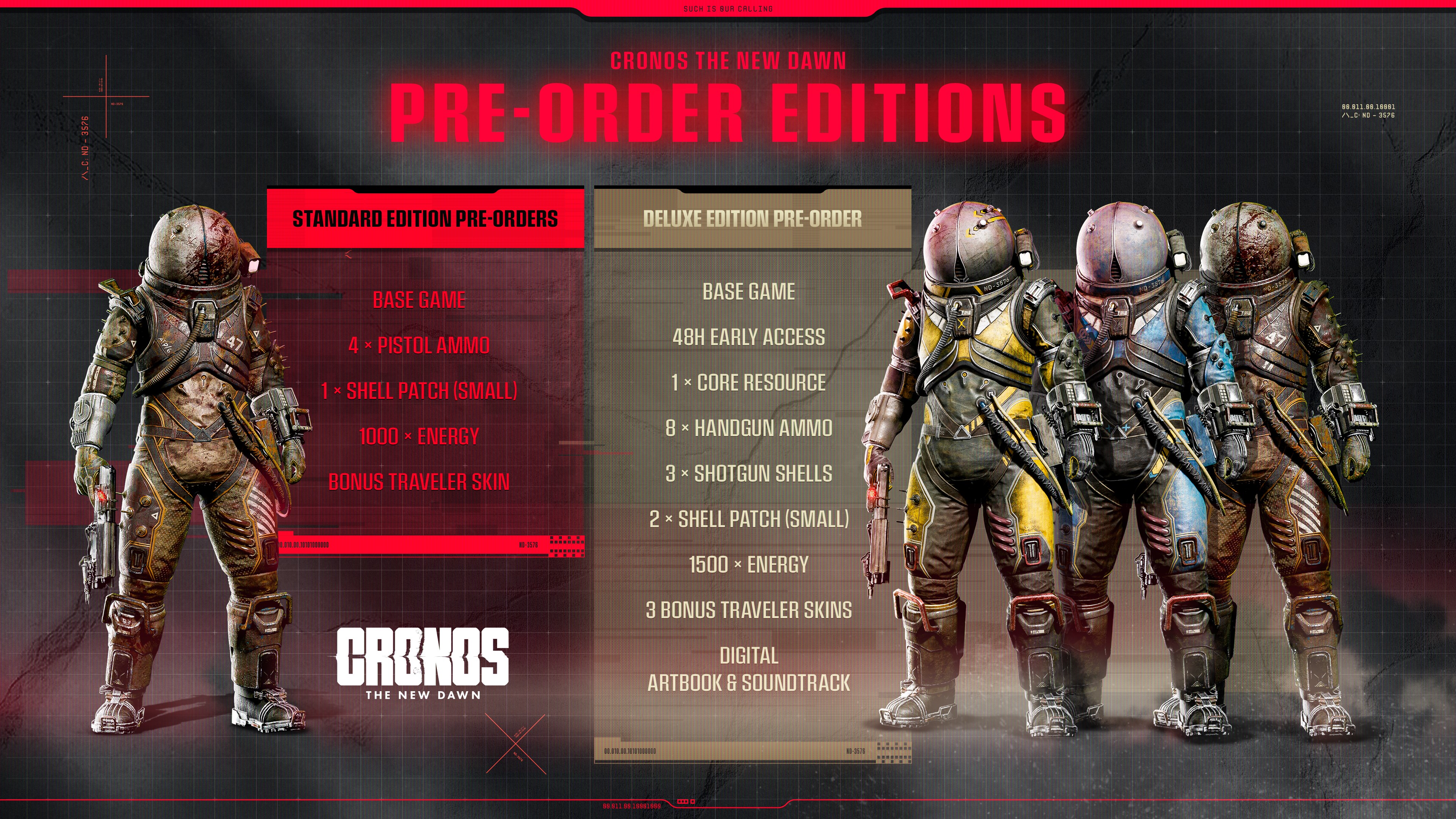 Cronos The New Dawn Pre Order Bonus