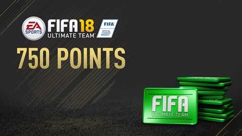 Pakke med 750 FIFA 18 Points