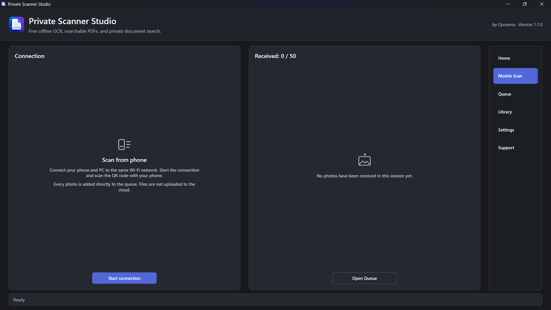 Private Scanner Studio screenshot