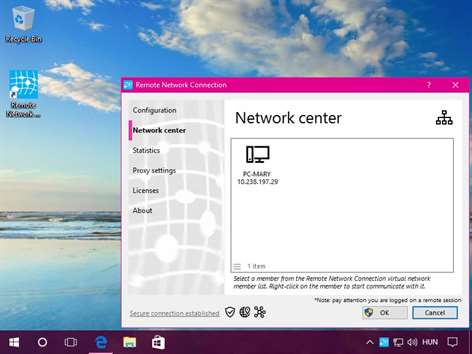 Remote Network Connection Screenshots 2