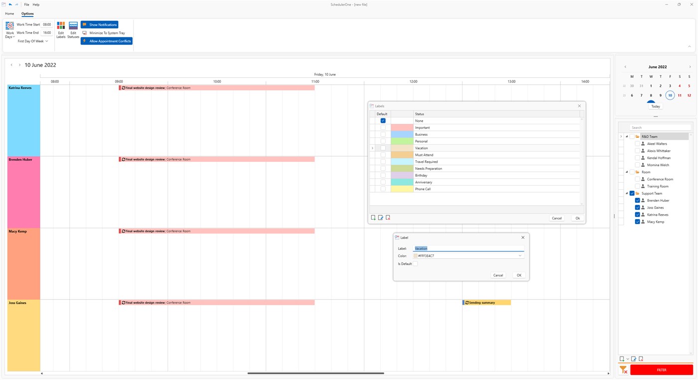 #4. SchedulerOne (Windows) Bởi: DefinedBytes