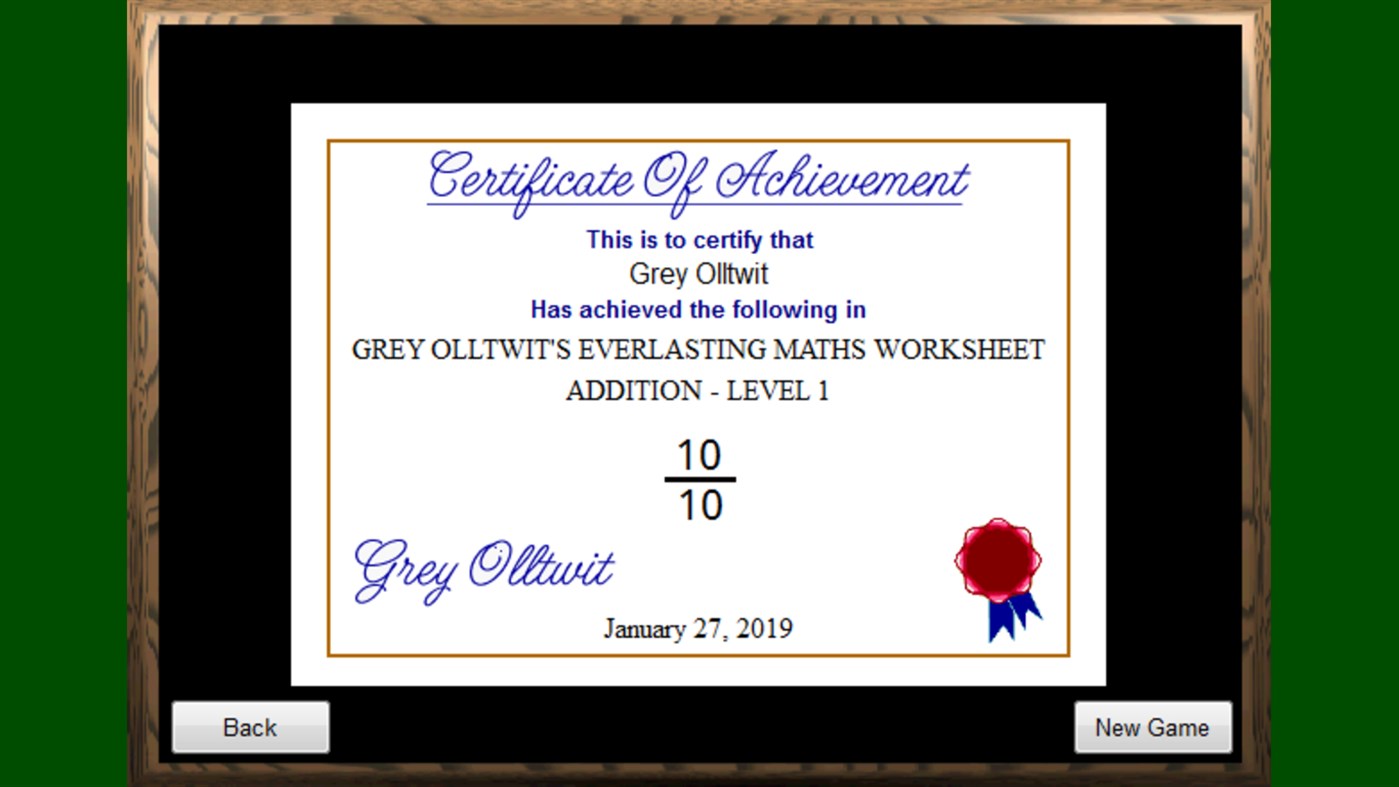 #6. Everlasting Maths Worksheets (Windows) 由: Grey Olltwit Software
