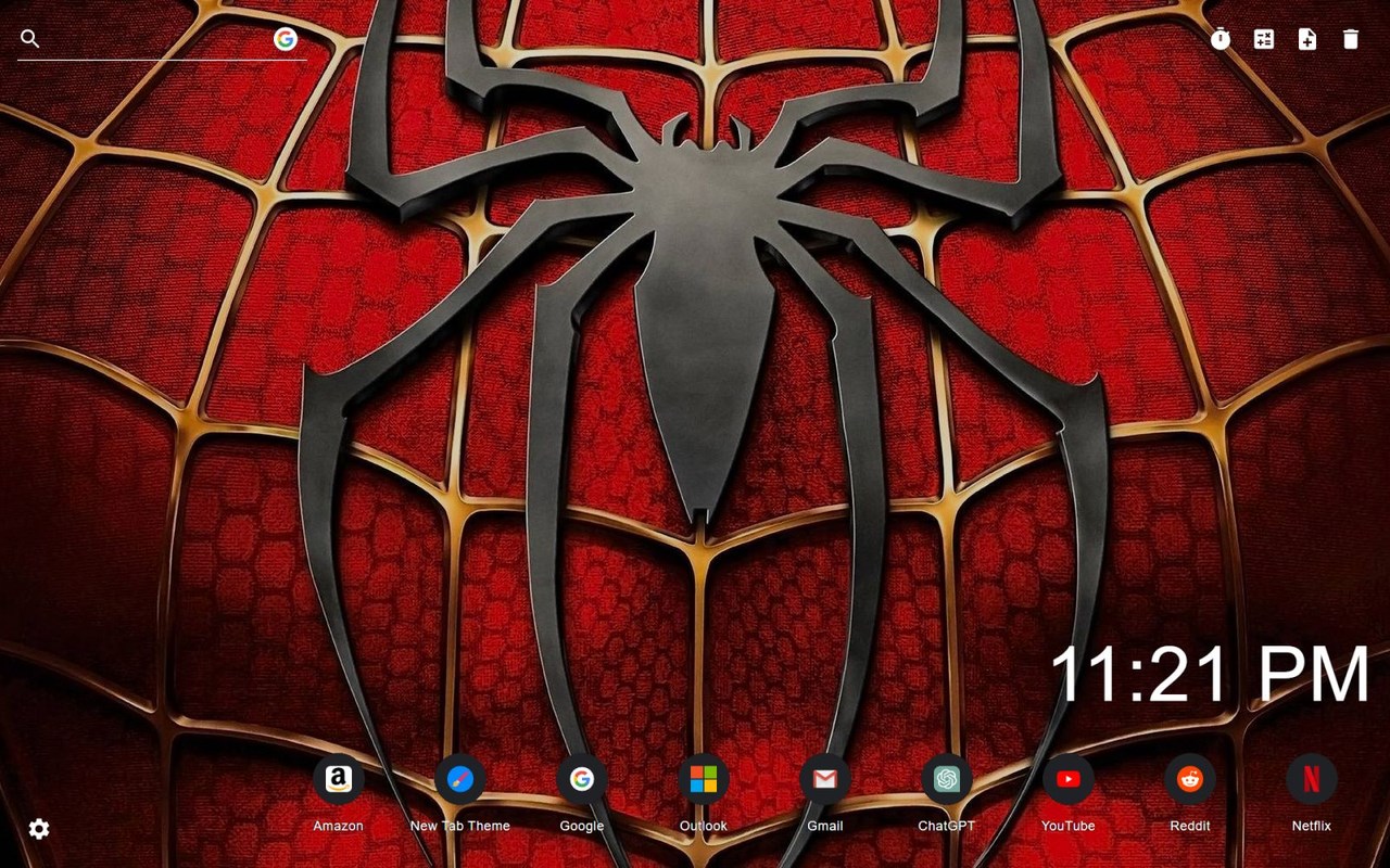 Spider-Man HD Wallpaper New Tab