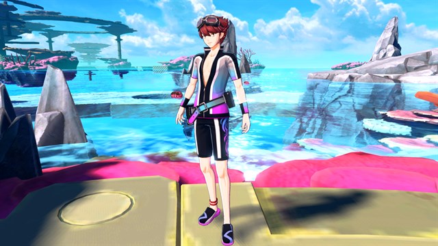 Digimon Story Time Stranger Costume Swimwear Set screenshot 1