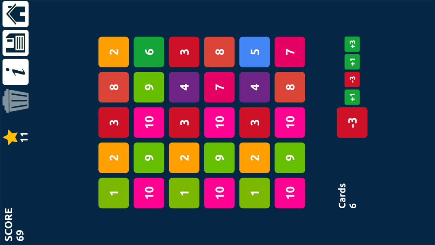 #4. Drag n Merge Numbers: Match 3 Math Puzzle (Windows) Av: Amr Hassan