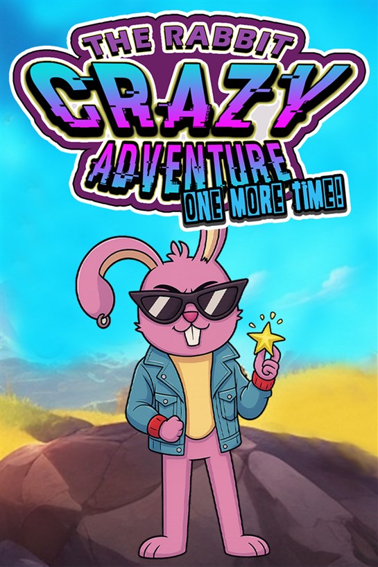 Záber škatule hry The Rabbit Crazy Adventure One More Time (Xbox One)