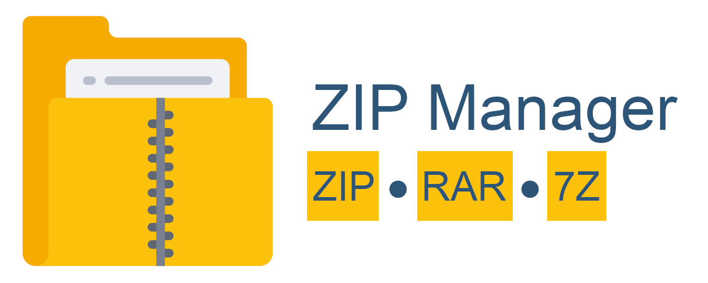 ZIP Manager (zip, rar, 7z) marquee promo image