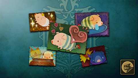 Set de pegatinas: Poogie