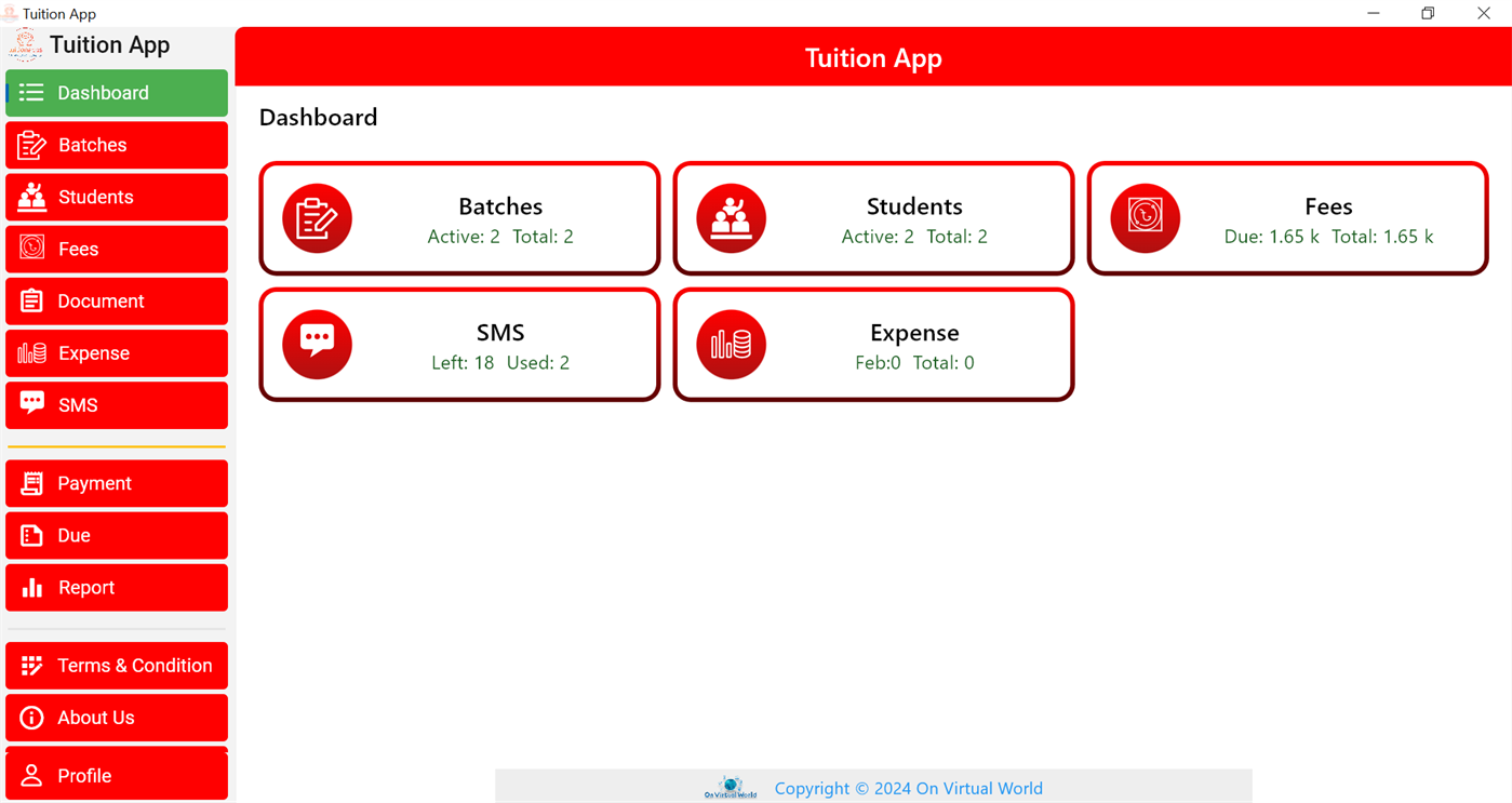 #2. Tuition Desktop (Windows) Podle: On Virtual World