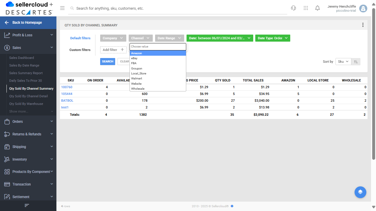 Snapshot 2 of Sellercloud Integration