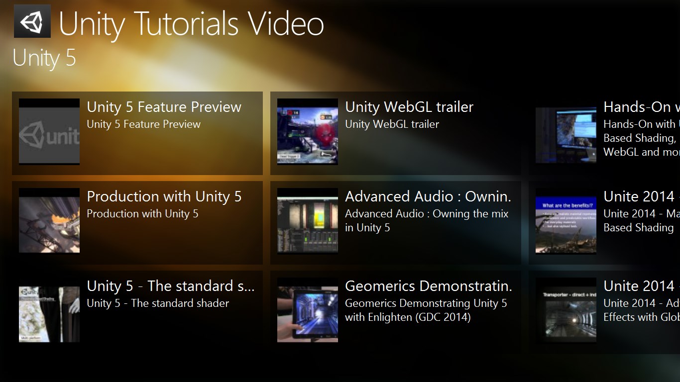 Unity Tutorials Video For Windows 10 Free Download On 10 App Store